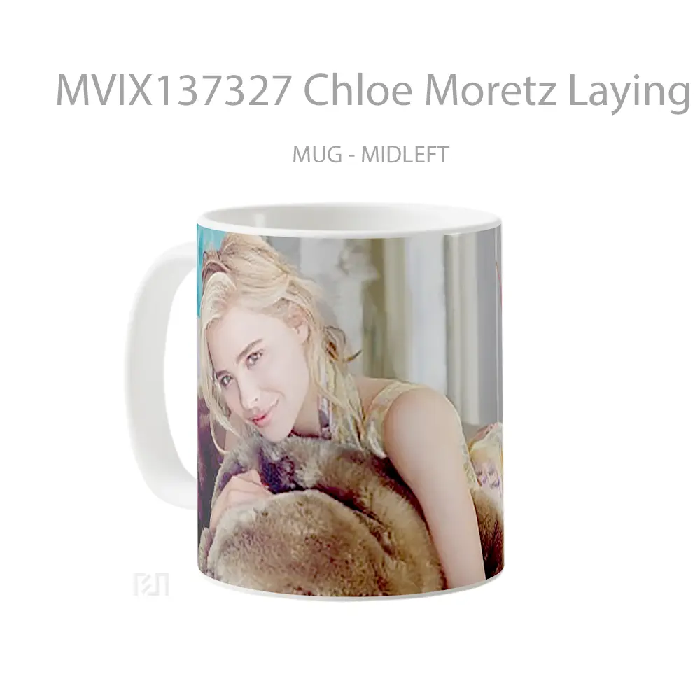 Mug Chloe Moretz Laying Down Gelas Keramik Unik - All-side / Desain