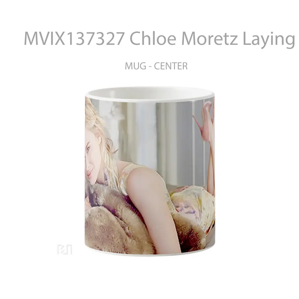 Mug Chloe Moretz Laying Down Gelas Keramik Unik