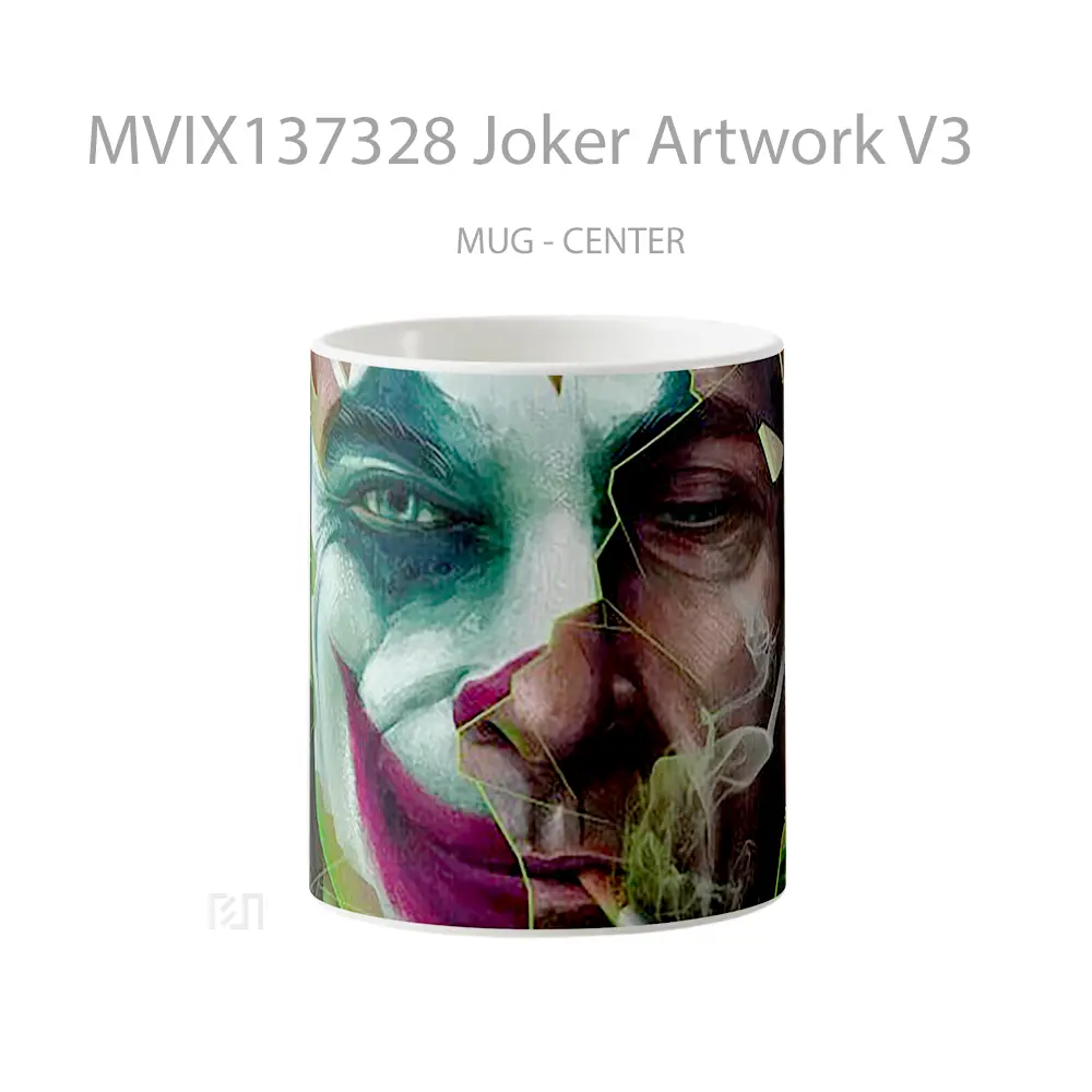 Mug Joker Artwork V3 Gelas Superhero