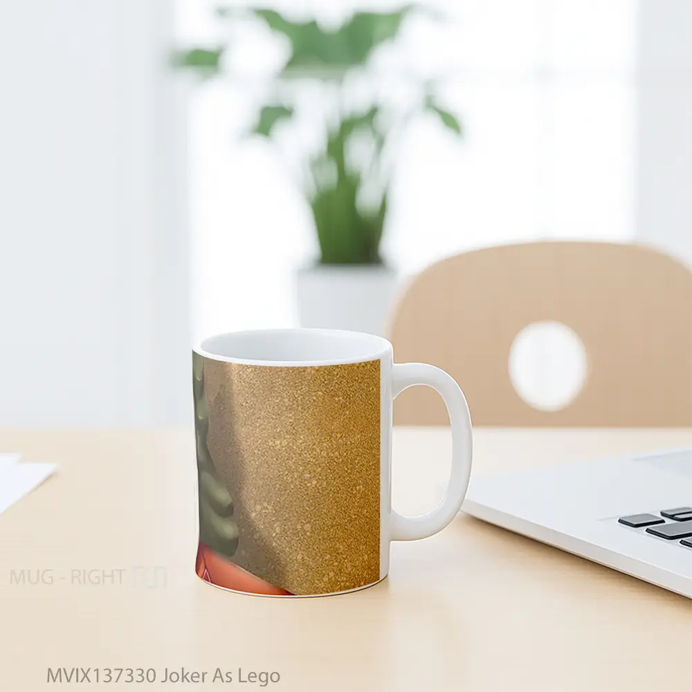 Mug Joker As Lego Gelas Superhero - All-side / Desain