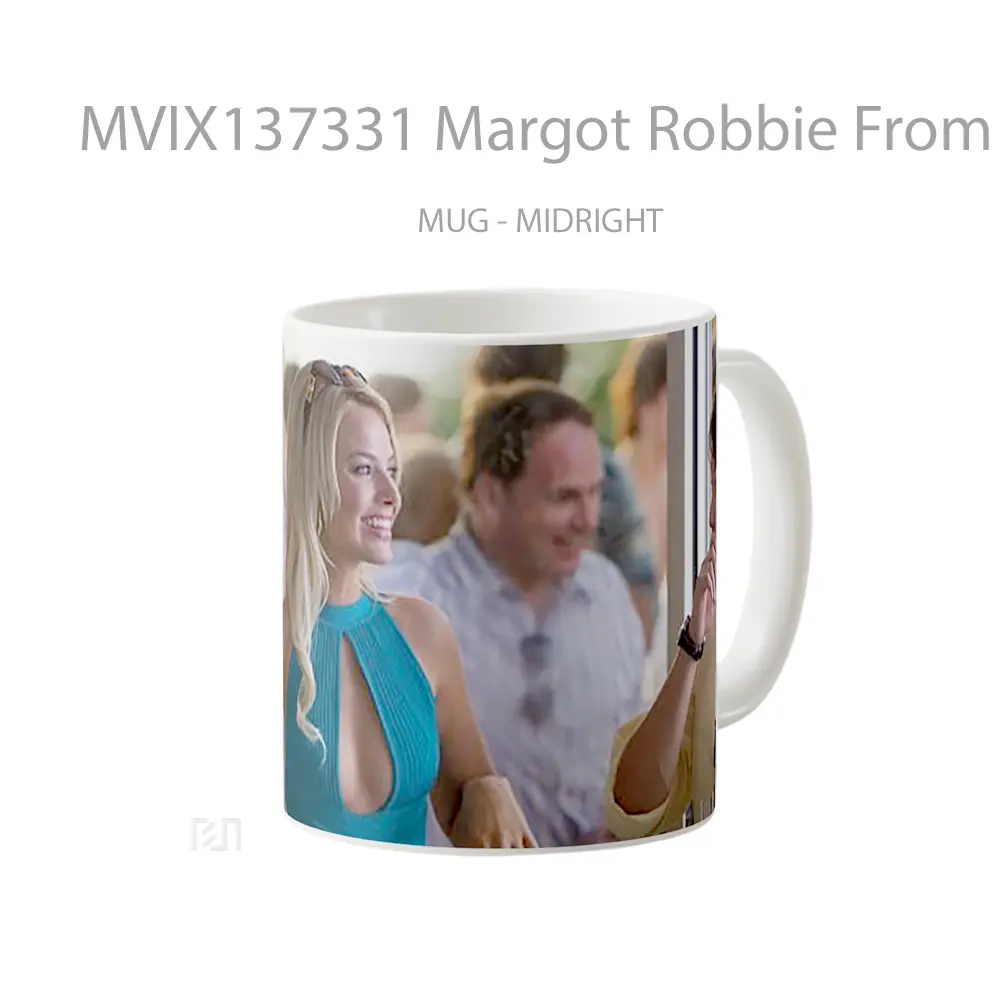 Mug Margot Robbie From The Wolf Of Wall Street Gelas Hewan Lucu - All-side / Desain