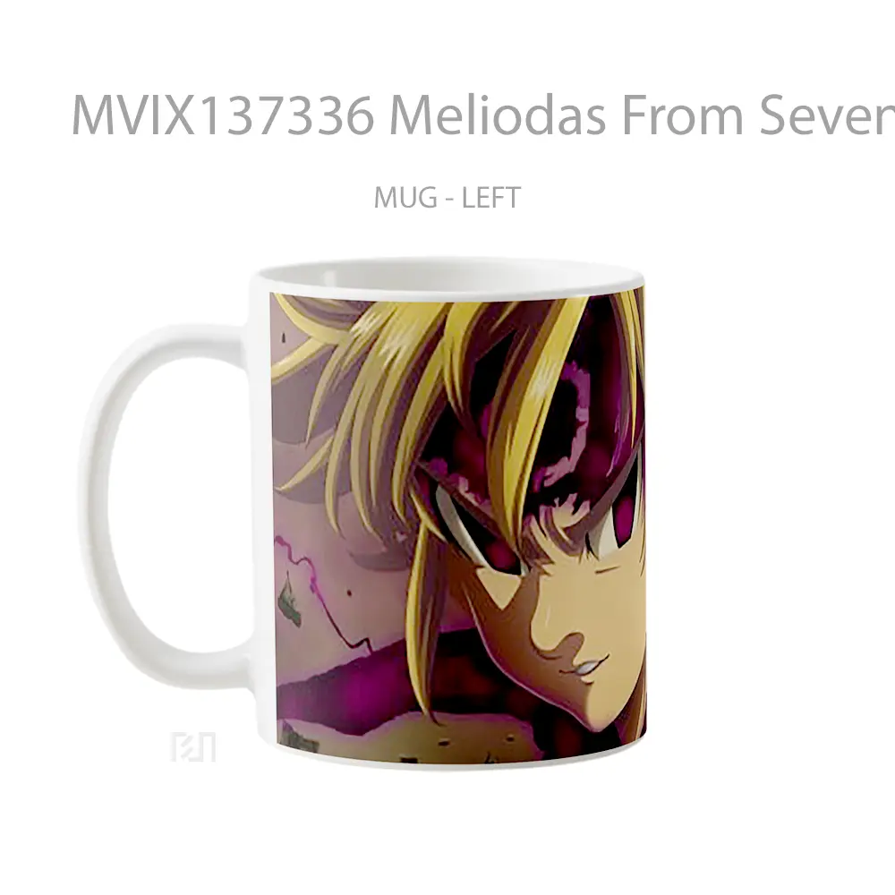 Mug Meliodas From Seven Deadly Sins Gelas Keramik Unik - All-side / Desain