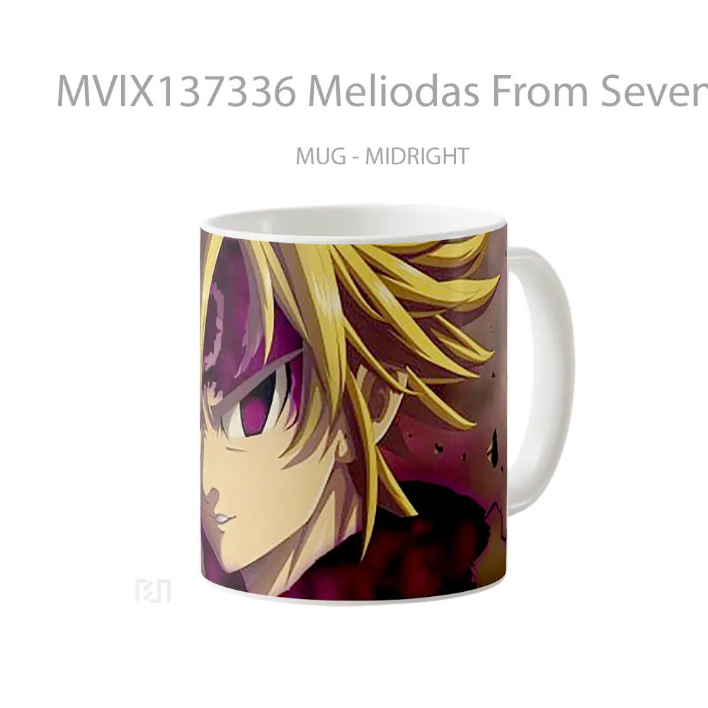 Mug Meliodas From Seven Deadly Sins Gelas Keramik Unik - All-side / Desain