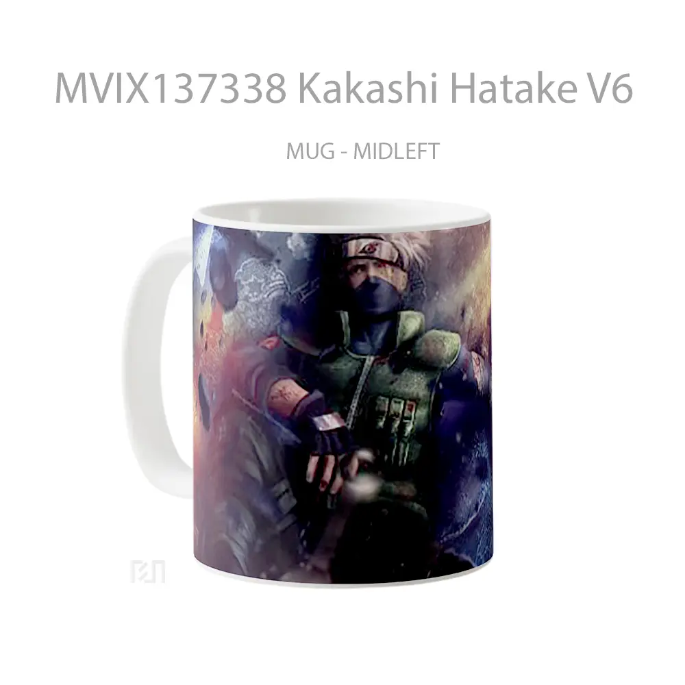Mug Kakashi Hatake V6 Gelas Keramik Unik - All-side / Desain