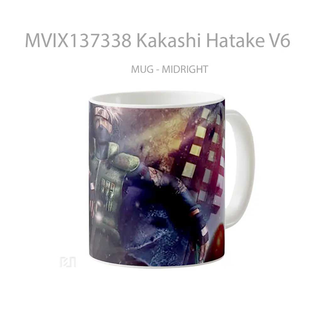 Mug Kakashi Hatake V6 Gelas Keramik Unik - All-side / Desain