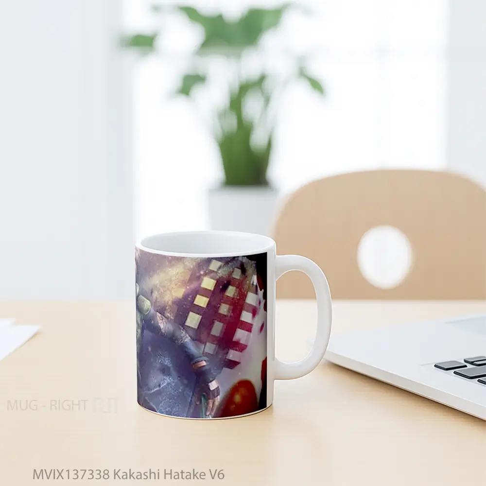 Mug Kakashi Hatake V6 Gelas Keramik Unik - All-side / Desain