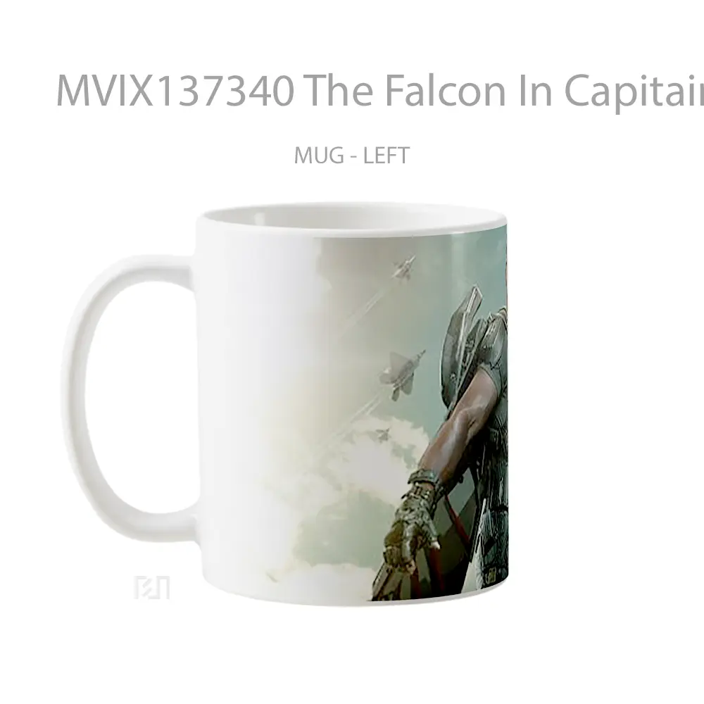 Mug The Falcon In Capitain America Gelas Keramik Unik - All-side / Desain
