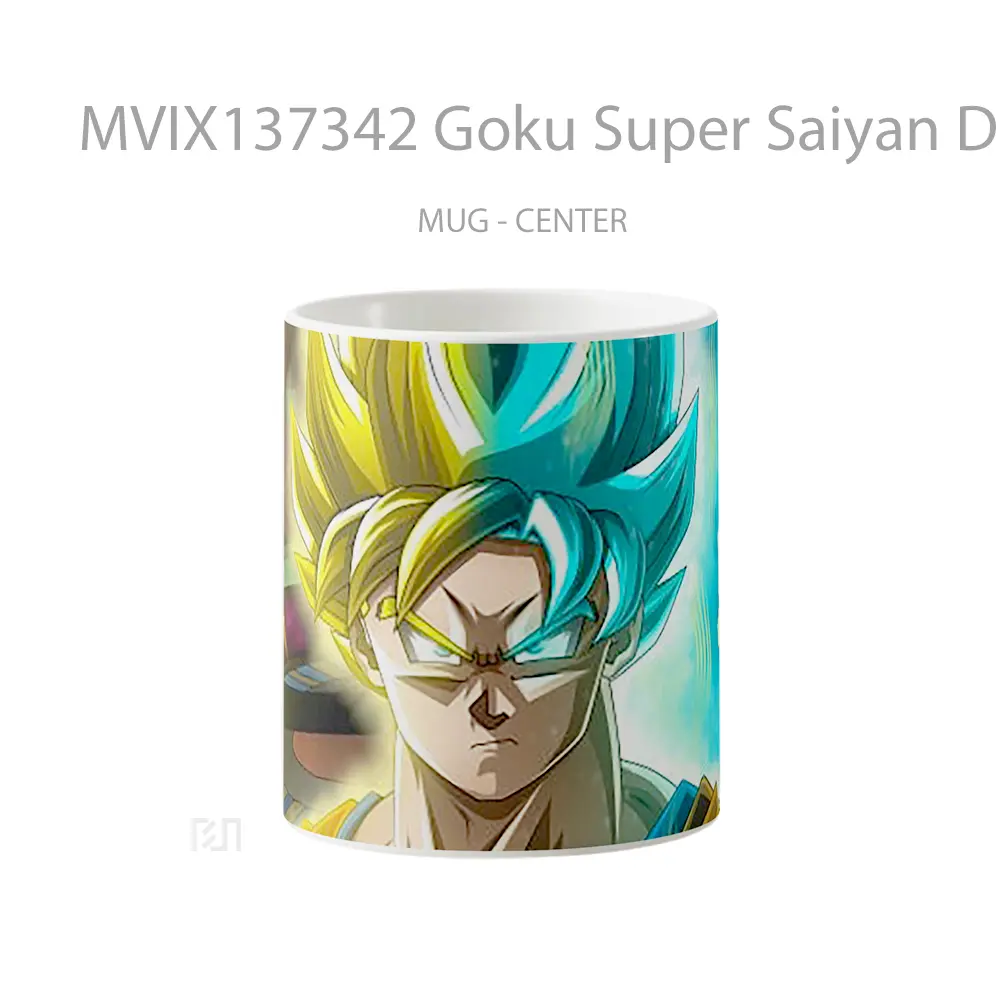 Mug Goku Super Saiyan Dragon Ball Super Cangkir Anime