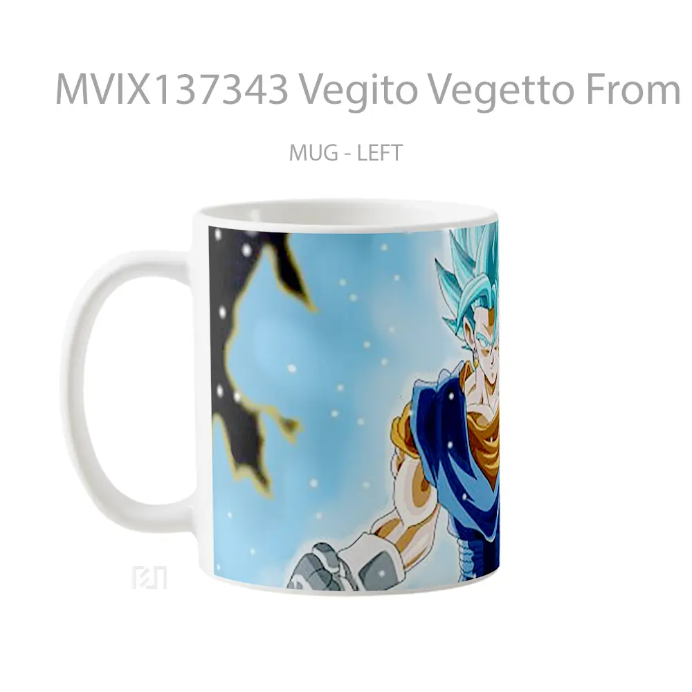Mug Vegito Vegetto From Dragon Ball Super Cangkir Anime - All-side / Desain