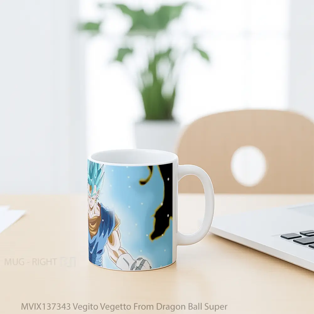 Mug Vegito Vegetto From Dragon Ball Super Cangkir Anime - All-side / Desain