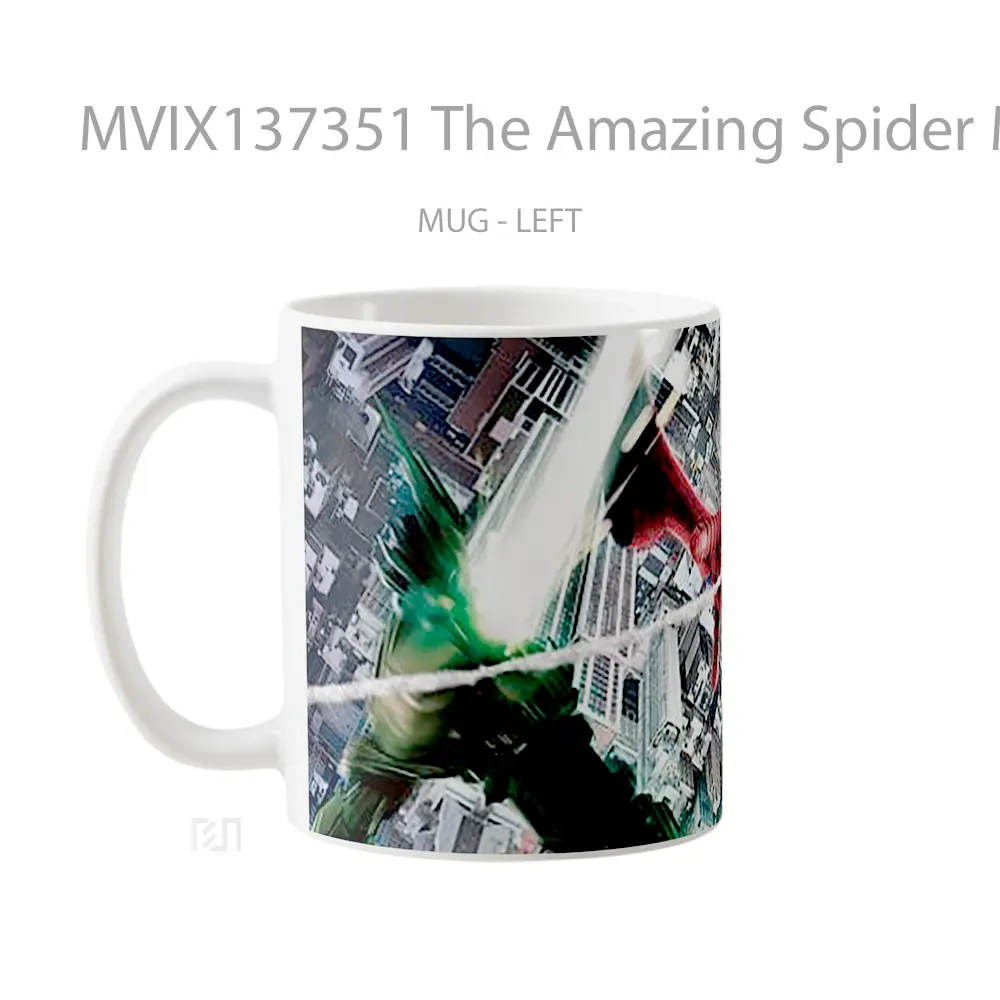 Mug The Amazing Spider Man Gelas Superhero - All-side / Desain