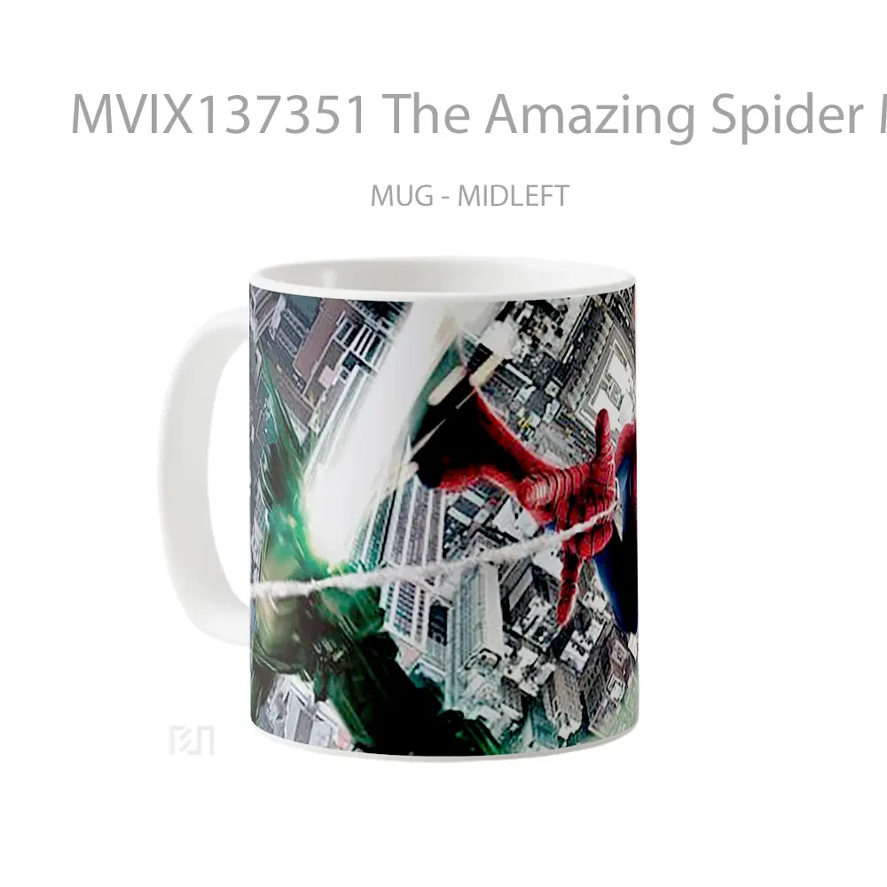 Mug The Amazing Spider Man Gelas Superhero - All-side / Desain