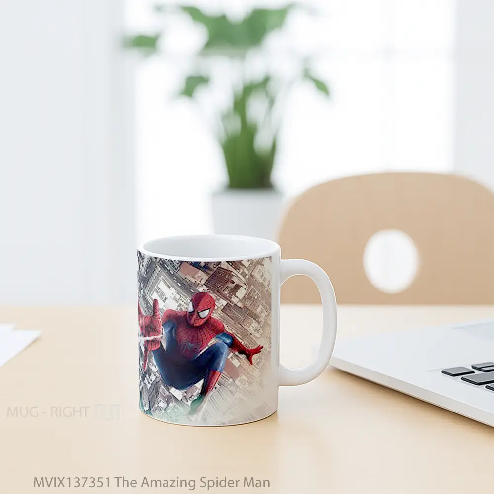 Mug The Amazing Spider Man Gelas Superhero - All-side / Desain