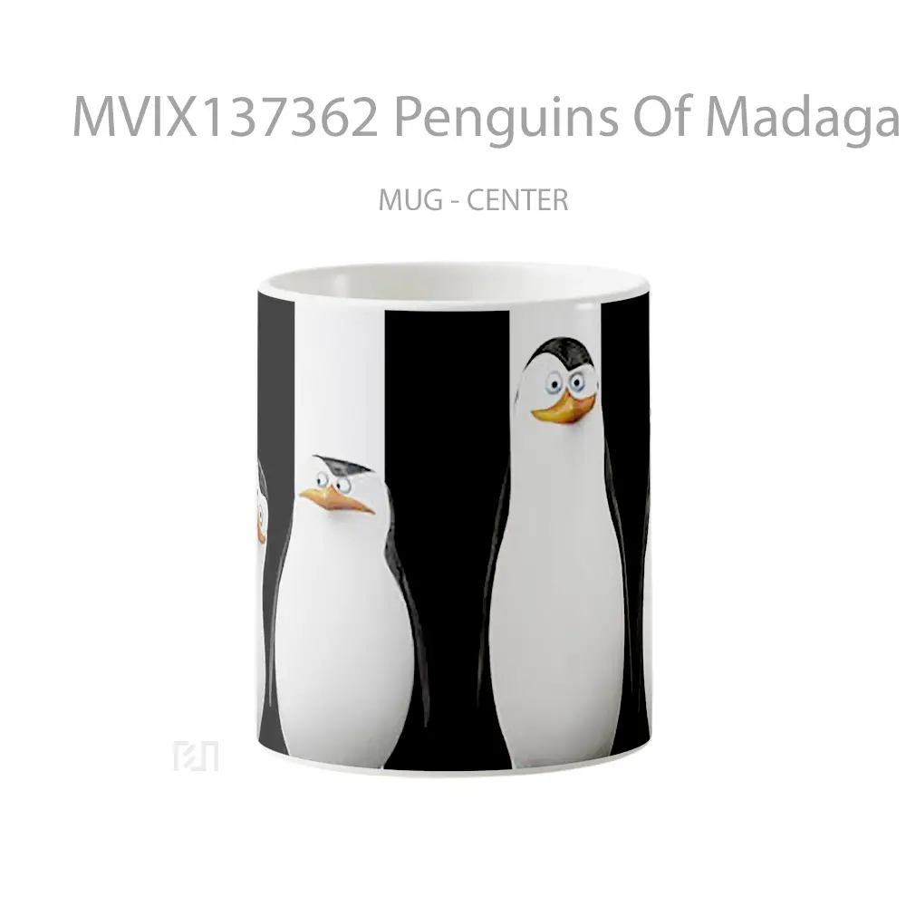 Mug Penguins Of Madagascar V2 Gelas Keramik Unik