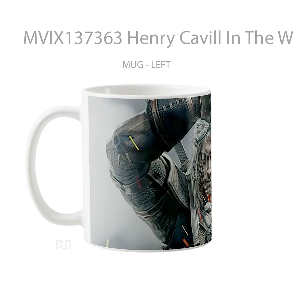 Mug Henry Cavill In The Witcher Gelas Keramik Unik - All-side / Desain