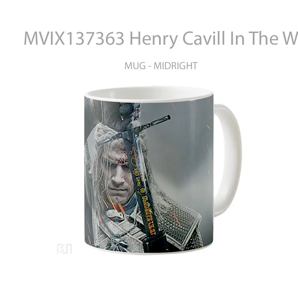 Mug Henry Cavill In The Witcher Gelas Keramik Unik - All-side / Desain
