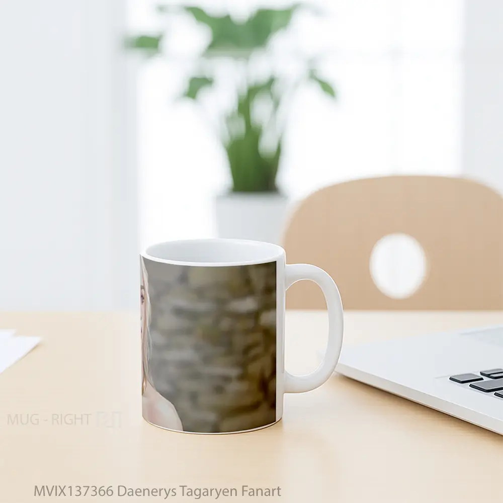 Mug Daenerys Tagaryen Fanart Gelas Keramik Unik - All-side / Desain