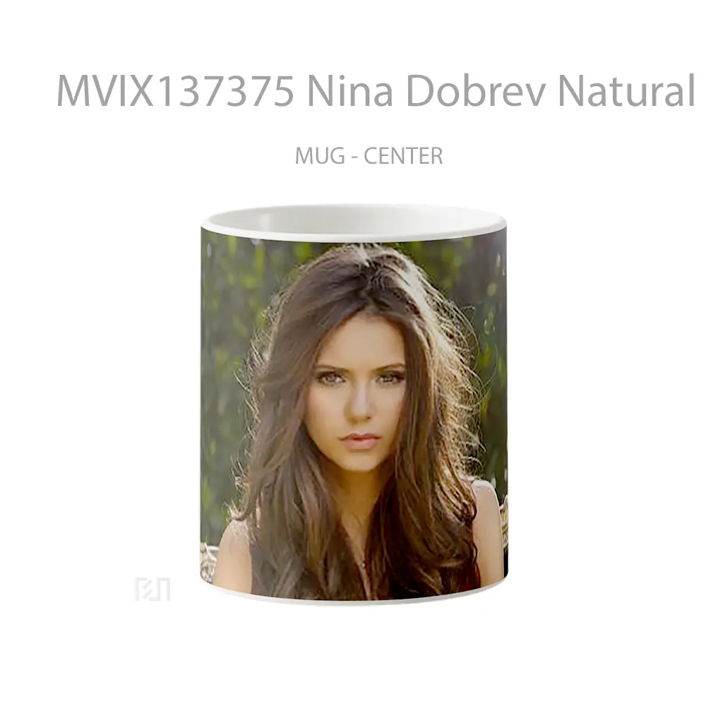Mug Nina Dobrev Natural Make Up Gelas Keramik Unik