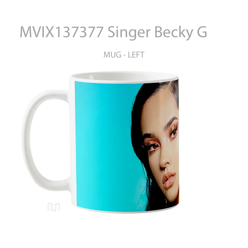 Mug Singer Becky G Gelas Keramik Unik - All-side / Desain