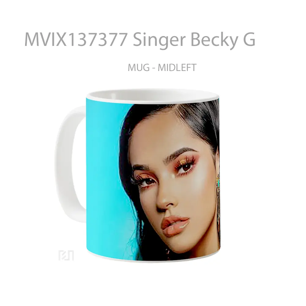 Mug Singer Becky G Gelas Keramik Unik - All-side / Desain