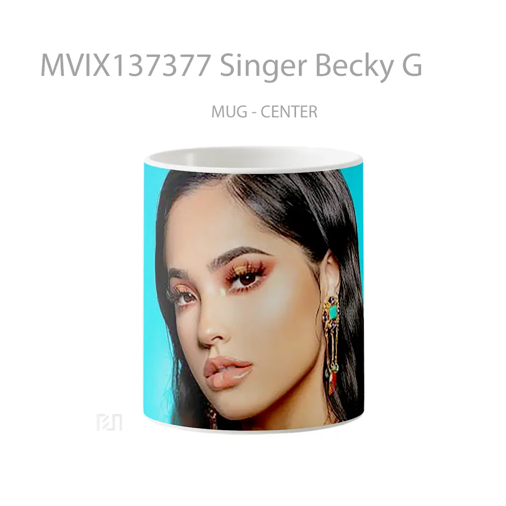 Mug Singer Becky G Gelas Keramik Unik