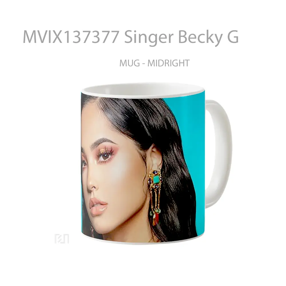 Mug Singer Becky G Gelas Keramik Unik - All-side / Desain