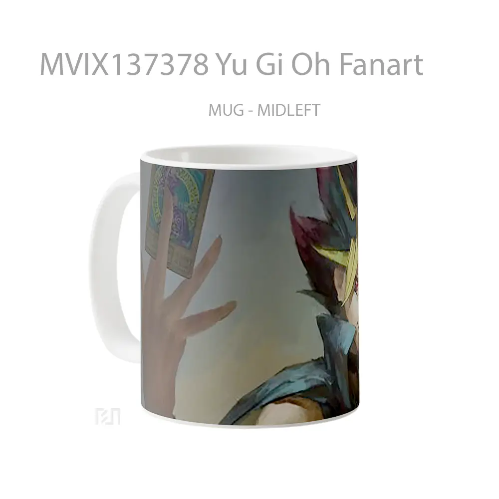 Mug Yu Gi Oh Fanart Gelas Keramik Unik - All-side / Desain