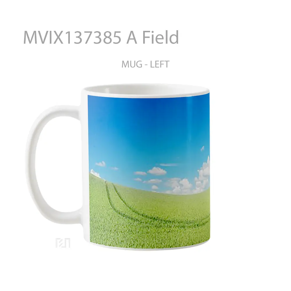 Mug A Field Gelas Pemandangan Alam - All-side / Desain