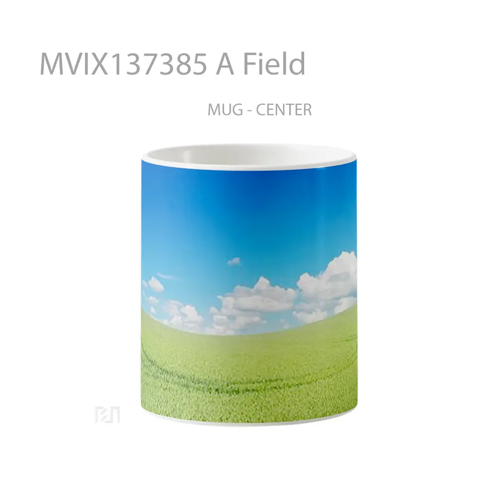 Mug A Field Gelas Pemandangan Alam