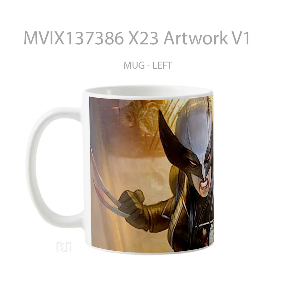 Mug X23 Artwork V1 Gelas Seni Modern - All-side / Desain