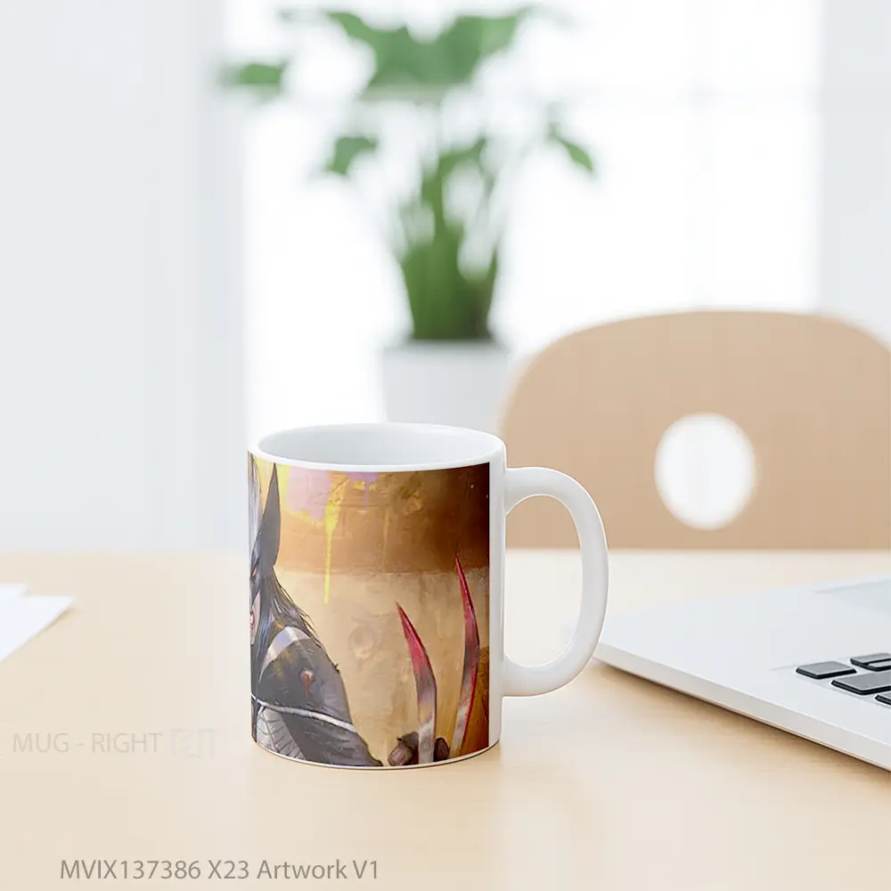 Mug X23 Artwork V1 Gelas Seni Modern - All-side / Desain
