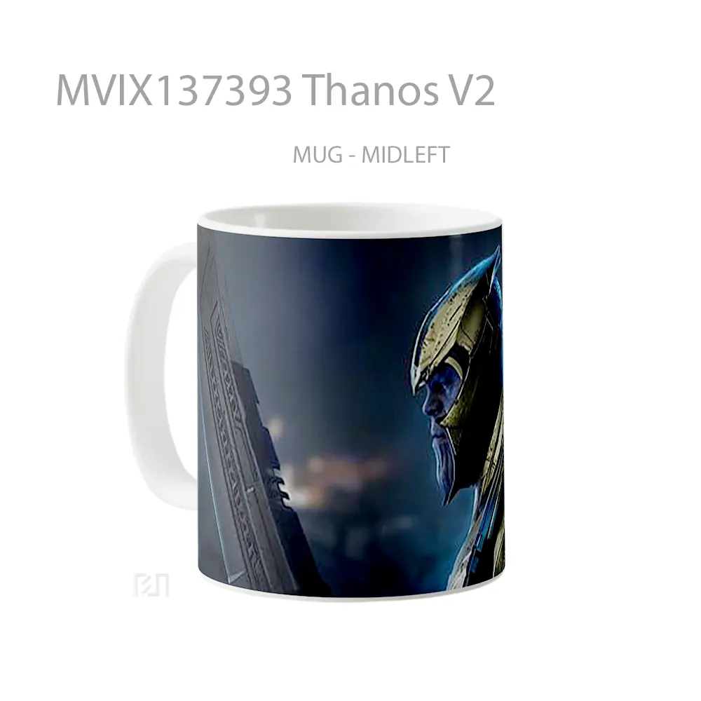Mug Thanos V2 Gelas Keramik Unik - All-side / Desain