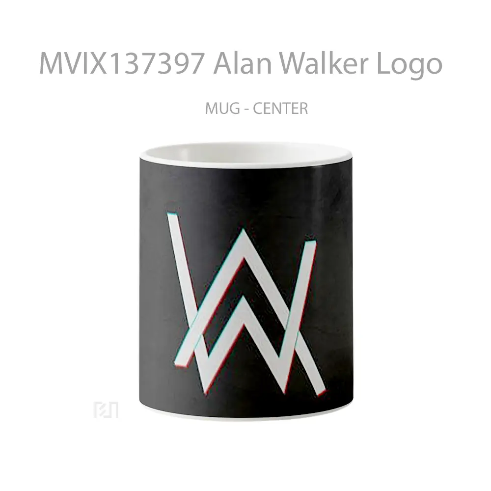 Mug Alan Walker Logo Gelas Keramik Unik