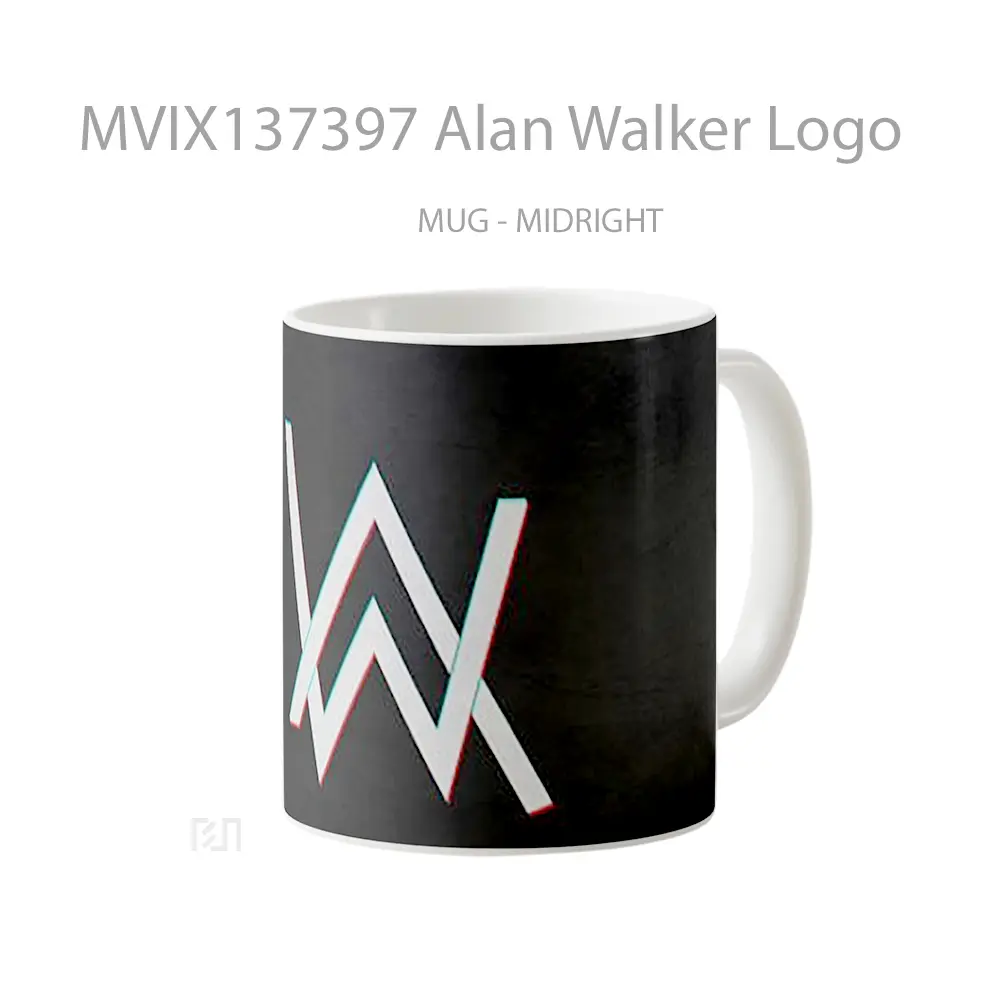 Mug Alan Walker Logo Gelas Keramik Unik - All-side / Desain