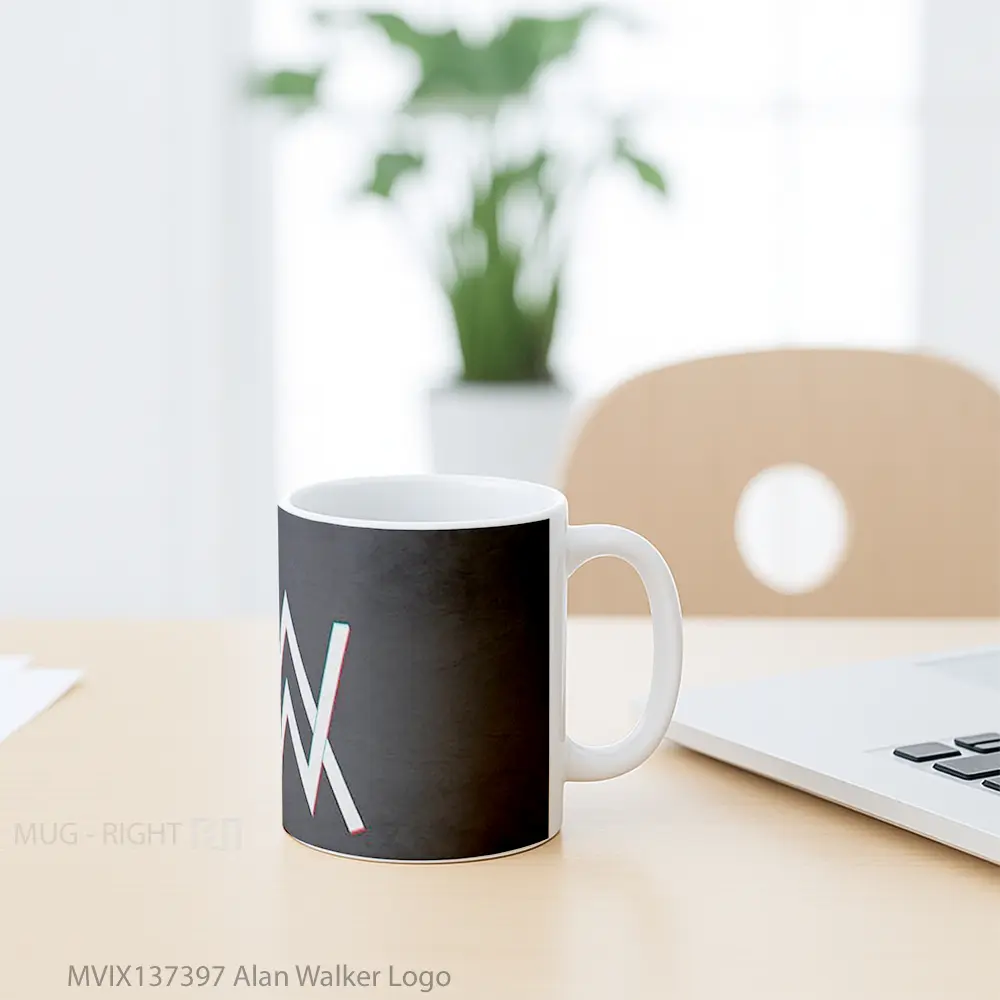Mug Alan Walker Logo Gelas Keramik Unik - All-side / Desain