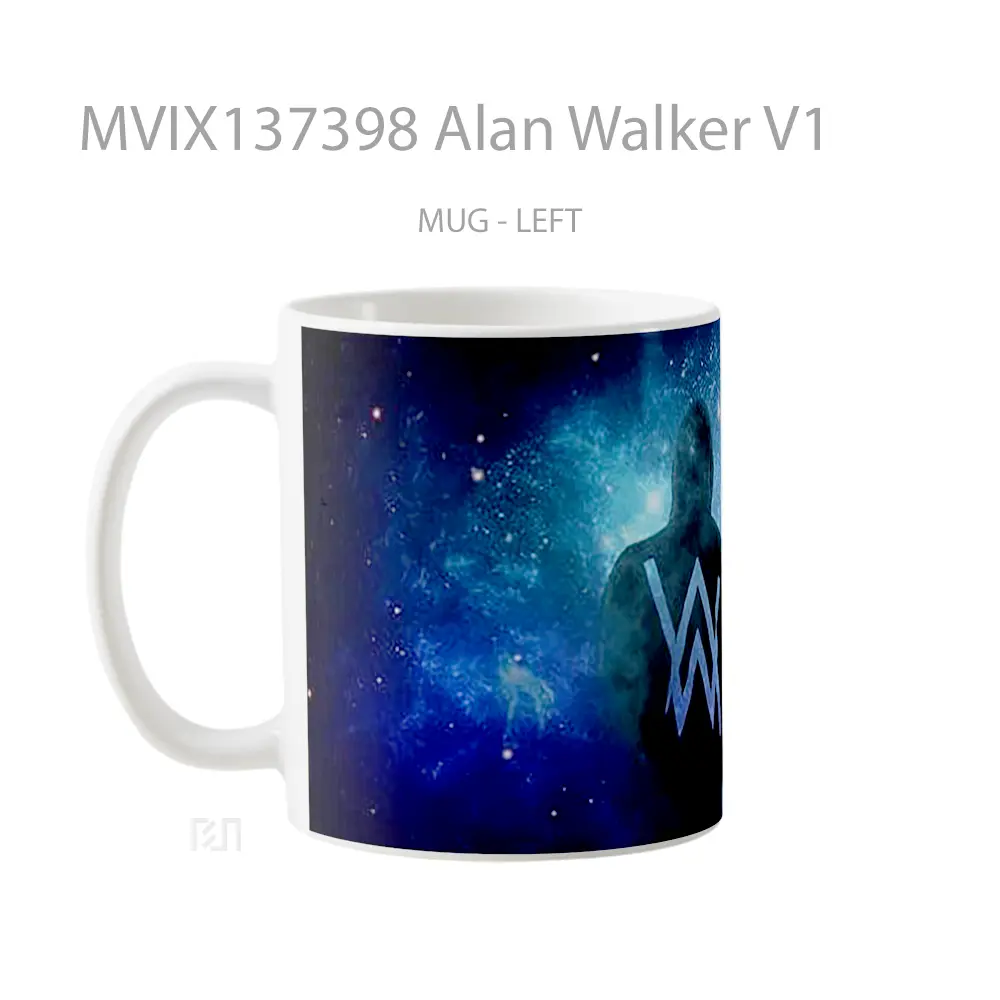 Mug Alan Walker V1 Gelas Keramik Unik - All-side / Desain