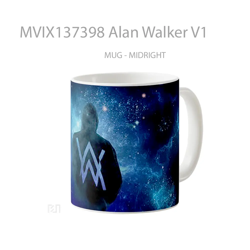 Mug Alan Walker V1 Gelas Keramik Unik - All-side / Desain
