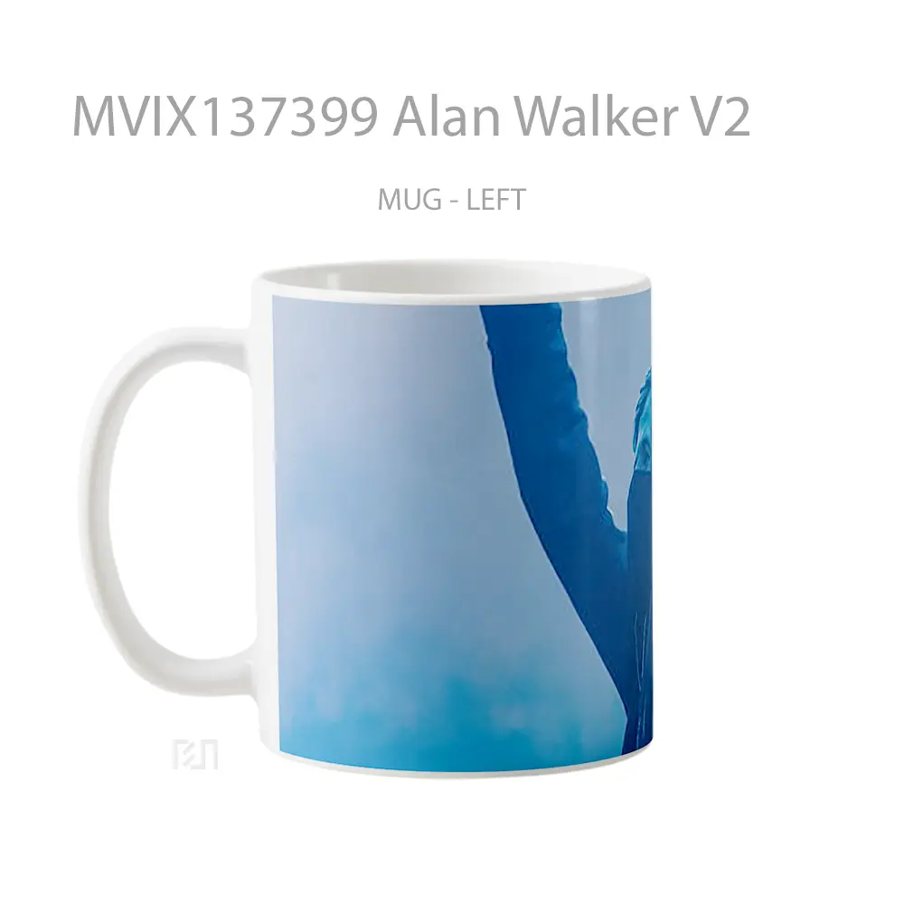 Mug Alan Walker V2 Gelas Keramik Unik - All-side / Desain