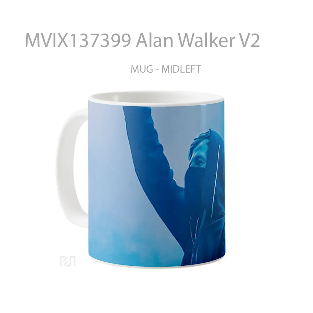 Mug Alan Walker V2 Gelas Keramik Unik - All-side / Desain