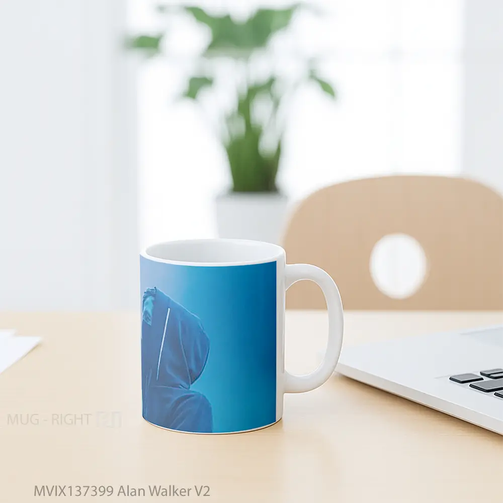 Mug Alan Walker V2 Gelas Keramik Unik - All-side / Desain