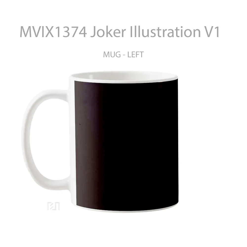 Mug Joker Illustration V1 Gelas Superhero - All-side / Desain