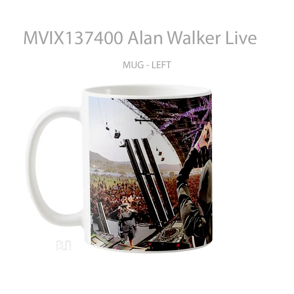Mug Alan Walker Live Gelas Keramik Unik - All-side / Desain