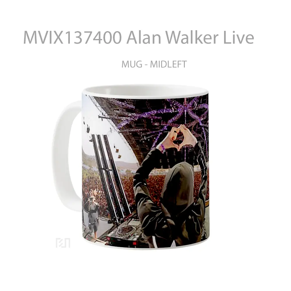 Mug Alan Walker Live Gelas Keramik Unik - All-side / Desain