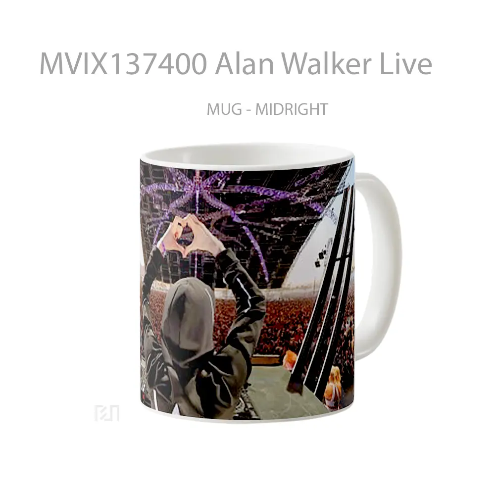Mug Alan Walker Live Gelas Keramik Unik - All-side / Desain
