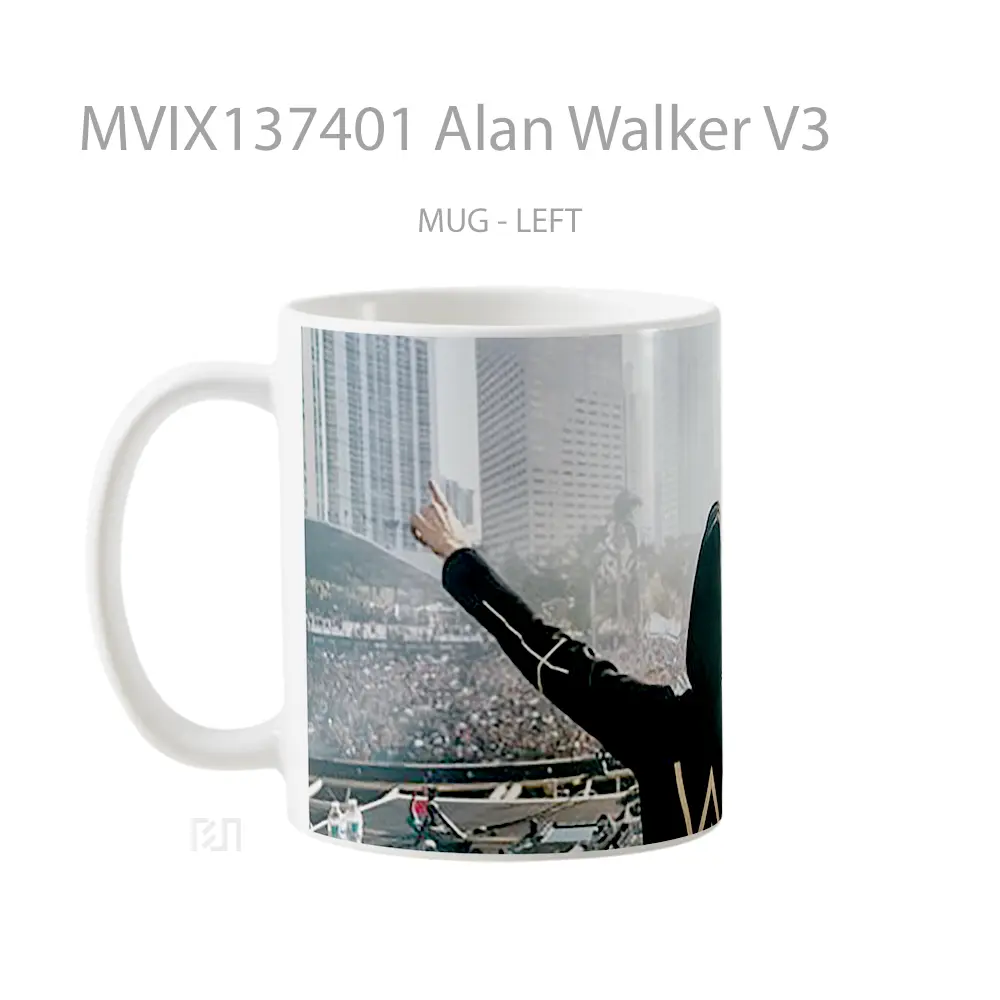 Mug Alan Walker V3 Gelas Keramik Unik - All-side / Desain