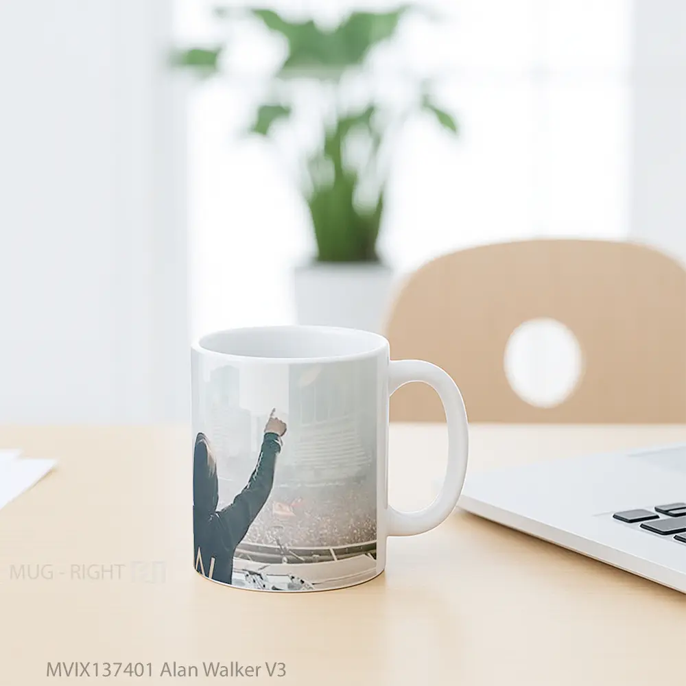 Mug Alan Walker V3 Gelas Keramik Unik - All-side / Desain