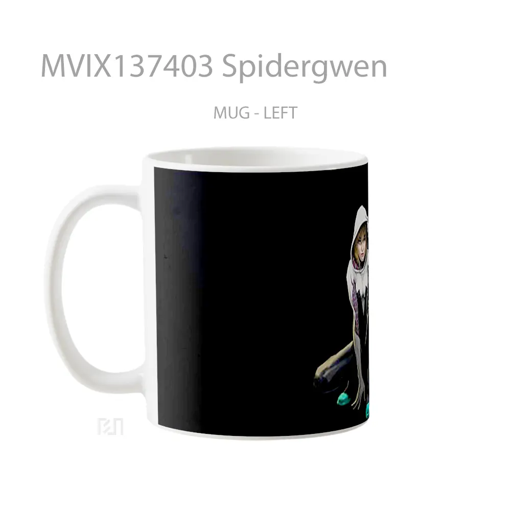 Mug Spidergwen Gelas Keramik Unik - All-side / Desain