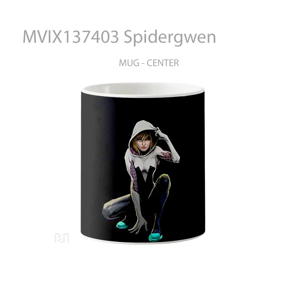 Mug Spidergwen Gelas Keramik Unik