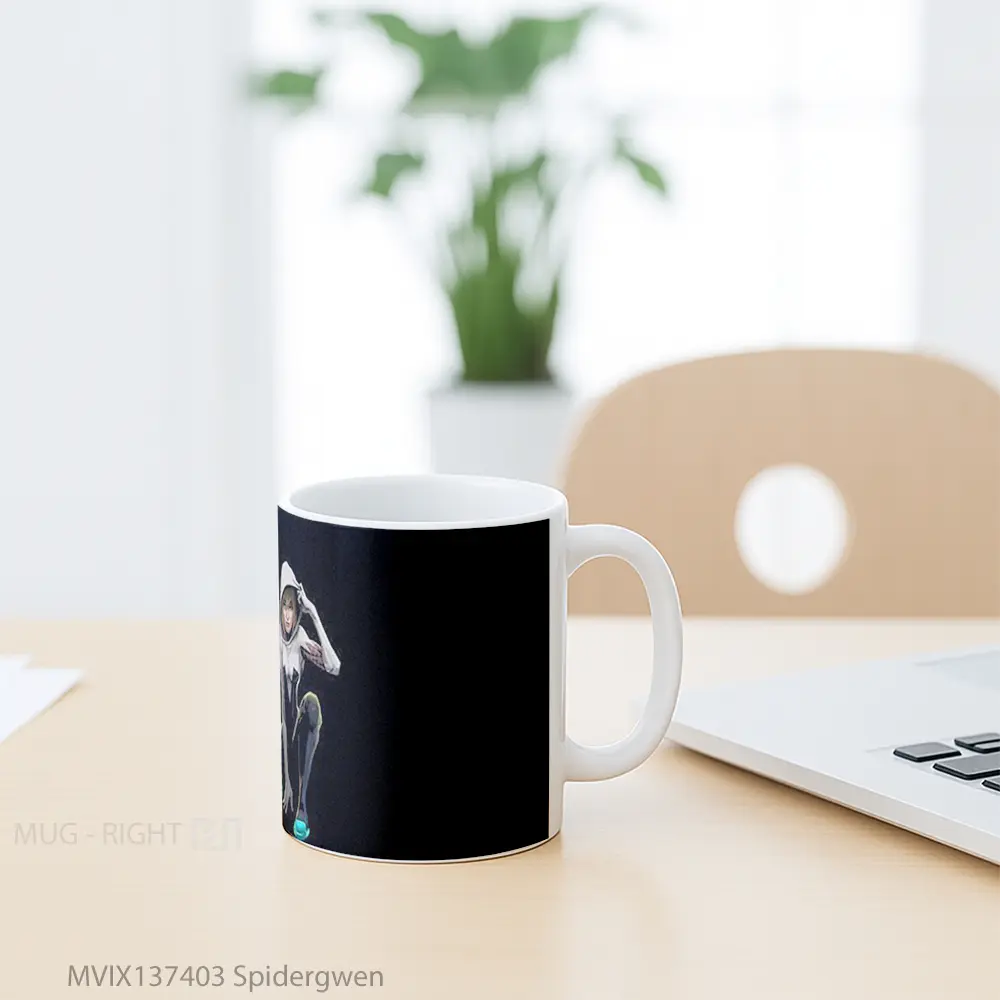Mug Spidergwen Gelas Keramik Unik - All-side / Desain