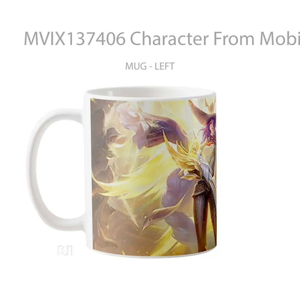 Mug Character From Mobile Legends Gelas Keramik Unik - All-side / Desain